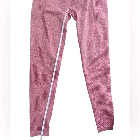 Gymshark Coral Vital Seamless Leggings - Size Medium - Picture 4 of 9